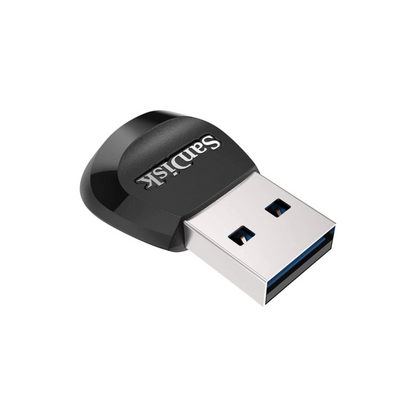 SanDisk MobileMate USB 3.0, microSD Card Reader for Fast File Transfers and Easy Data Access