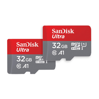 SanDisk Ultra microSDXC UHS-I Memory Card with SD Adapter – C10, A1, Full HD