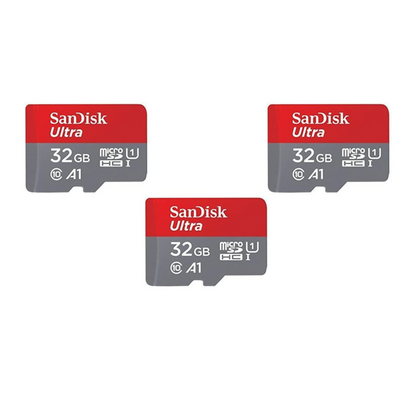 SanDisk Ultra microSDXC UHS-I Memory Card with SD Adapter – C10, A1, Full HD