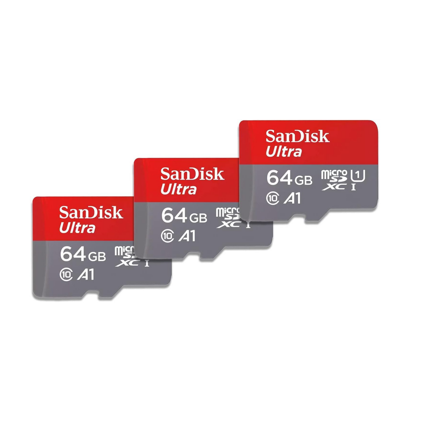 SanDisk Ultra microSDXC UHS-I Memory Card with SD Adapter – C10, A1, Full HD