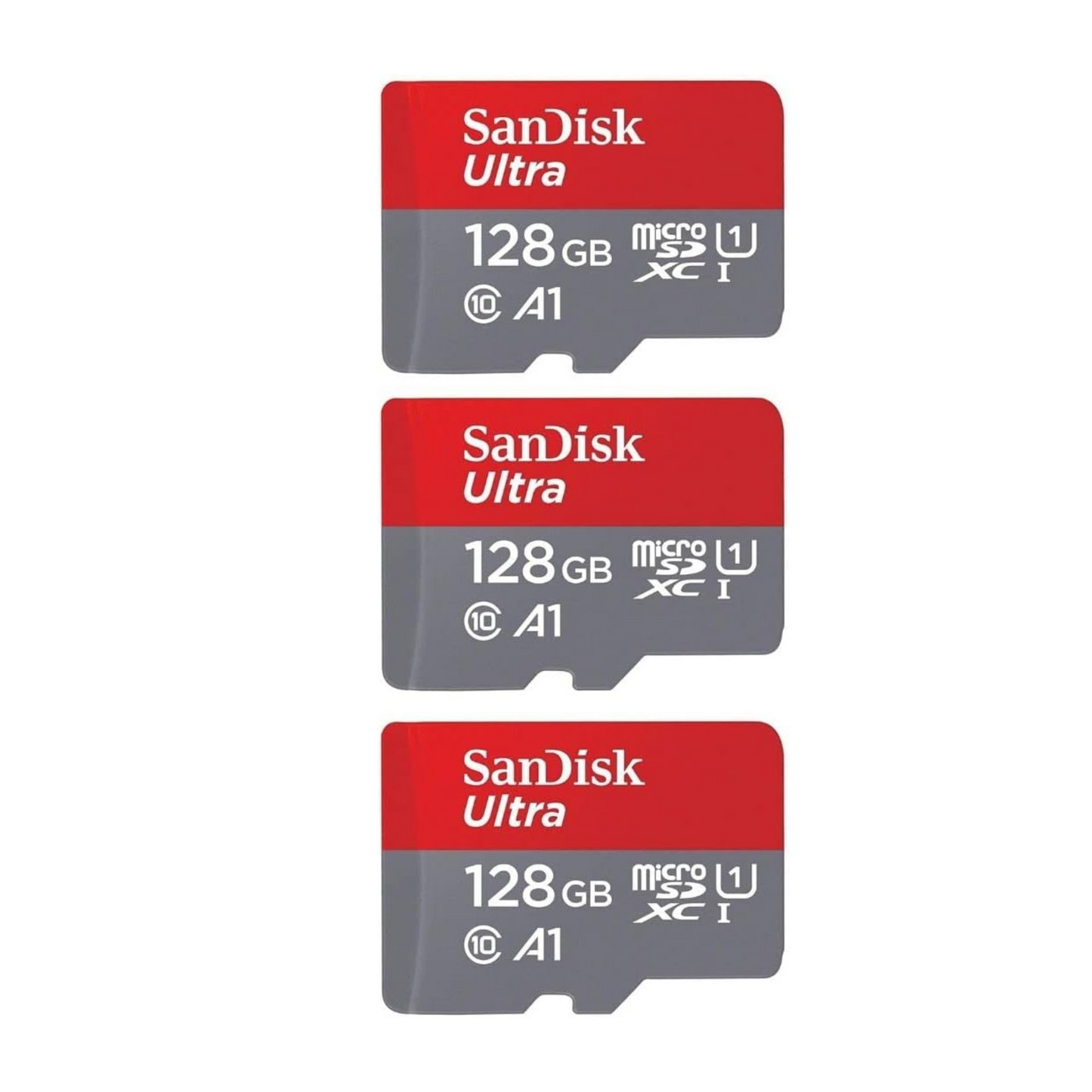SanDisk Ultra microSDXC UHS-I Memory Card with SD Adapter – C10, A1, Full HD