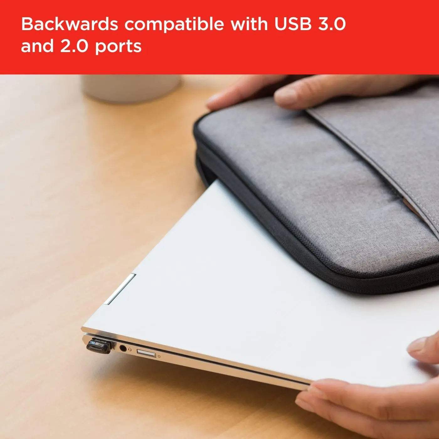 10 Pack SanDisk Ultra Fit USB 3.2 Gen 1, Bulk Flash Drives for Compact Storage and Fast Transfers