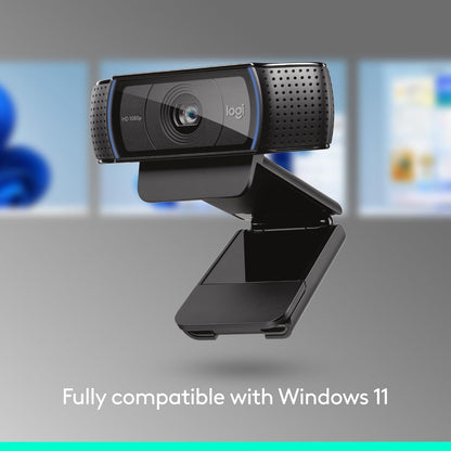 Logitech C920x HD Pro 1080p Webcam for PC and Laptops