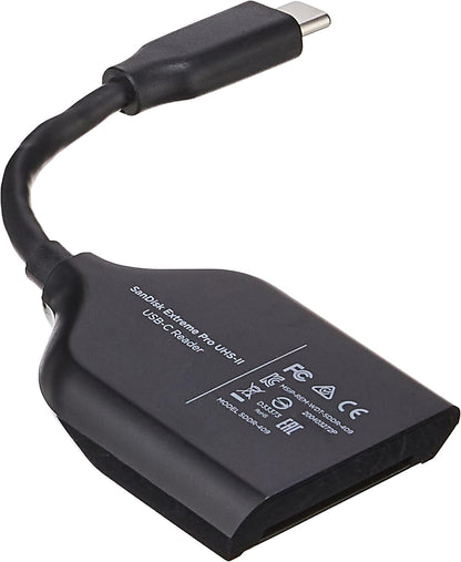 SanDisk Extreme PRO SD UHS-II USB-C, High Speed SD Card Reader