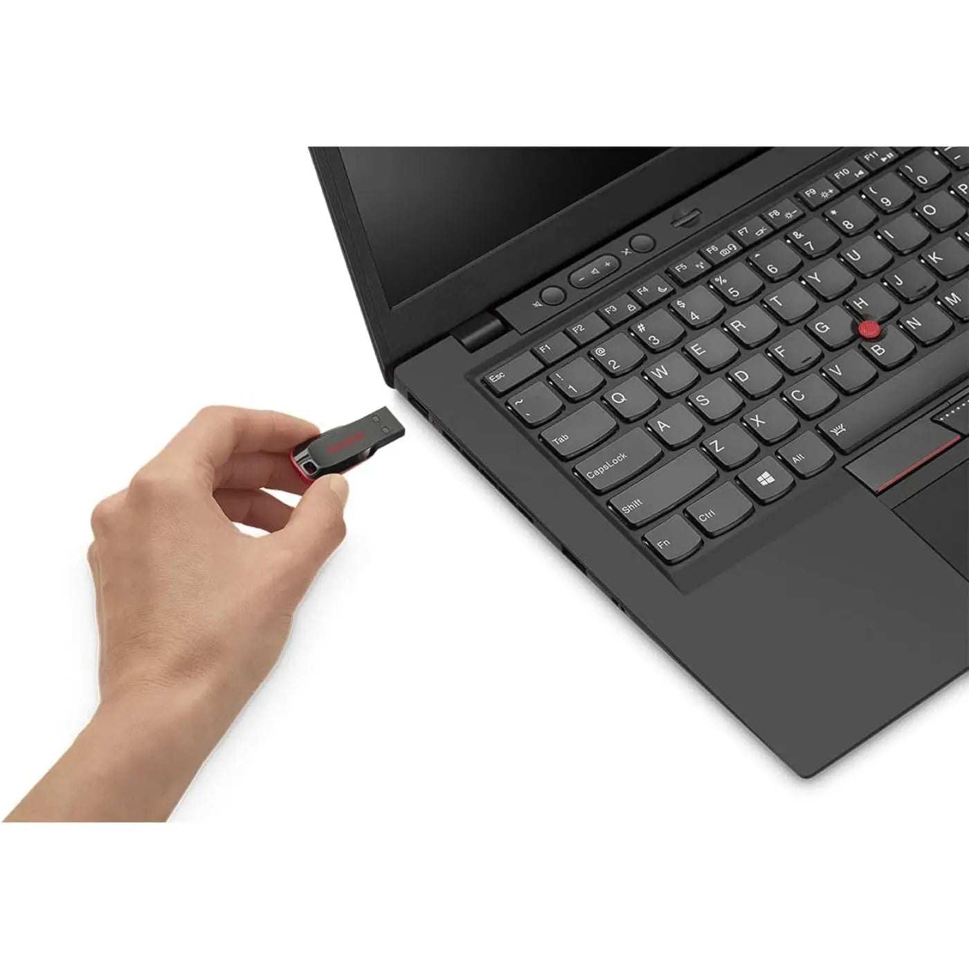10 Pack SanDisk Cruzer Blade USB, Bulk Flash Drives for Reliable File Storage and Data Transfer