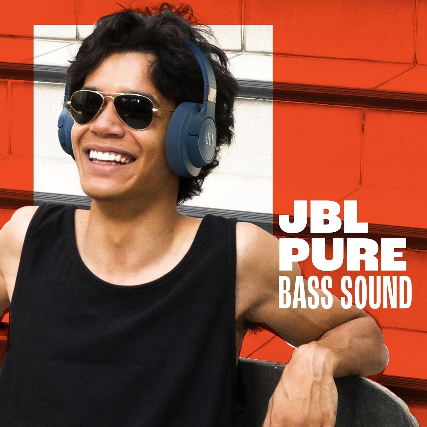 JBL Tune 720BT Wireless Over-Ear Headphones for Long Battery Listening
