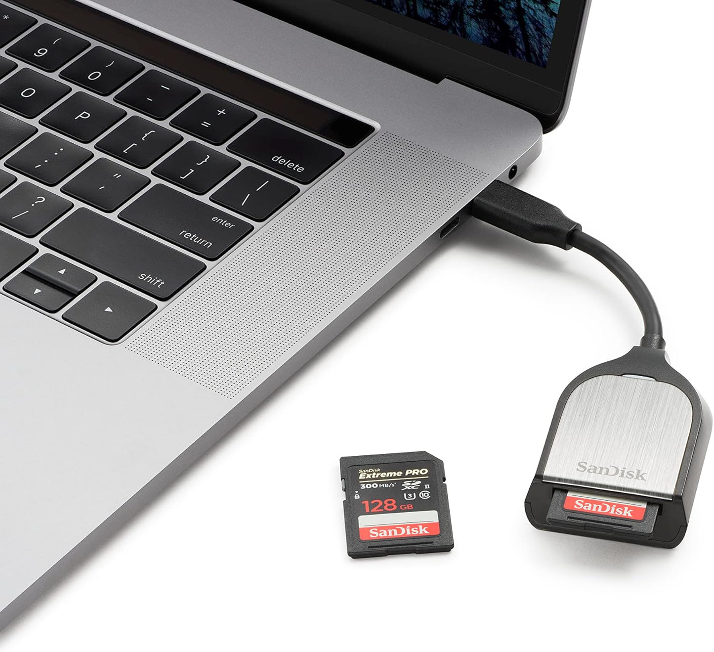 SanDisk Extreme PRO SD UHS-II USB-C, High Speed SD Card Reader
