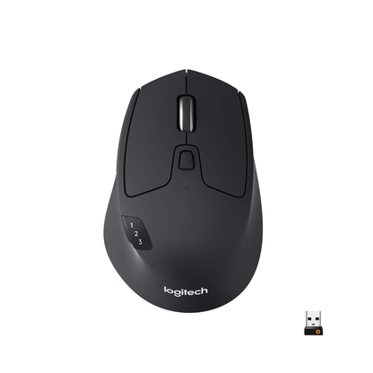 Logitech M720 Triathlon Wireless, Multi-Device Mouse for PC, Mac and Laptops