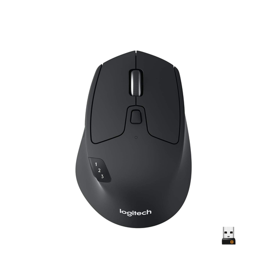 Souris multi-dispositifs sans fil Logitech M720 Triathlon pour PC, Mac et ordinateurs portables