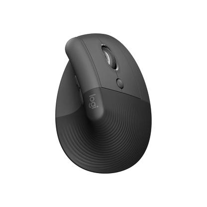 Logitech Lift Vertical Ergonomic Wireless Mouse for PC and Mac