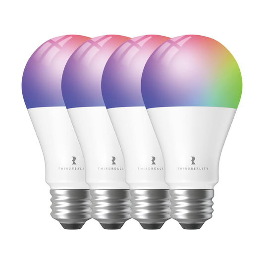 Ampoule connectée couleur Zigbee ZL1 THIRDREALITY, lot de 4, concentrateur requis, compatible avec Home Assistant