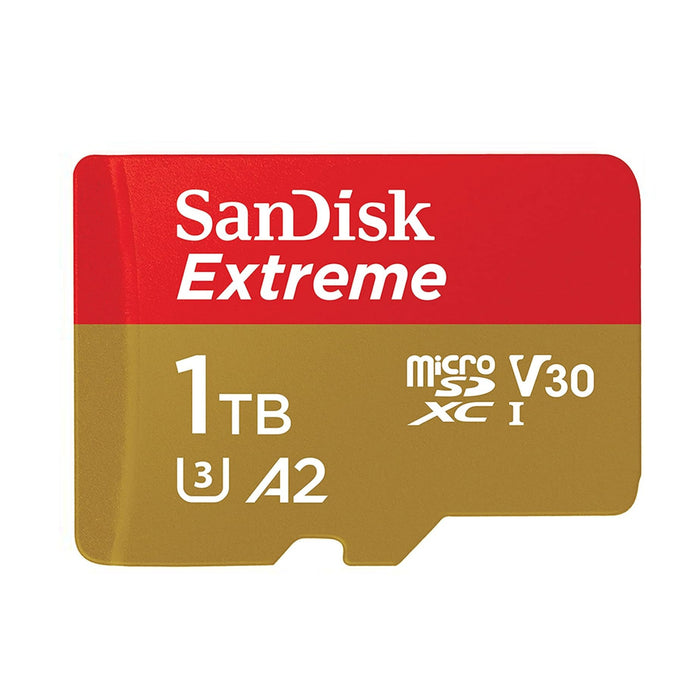 Carte mémoire SanDisk Extreme microSDHC UHS-I avec adaptateur SD – U3, A2, C10, 4K UHD