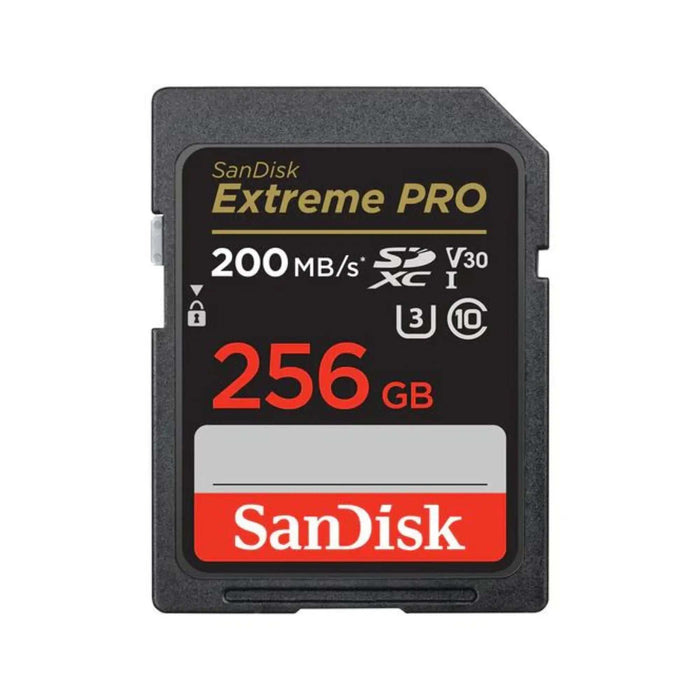 Carte mémoire SDXC SanDisk Extreme PRO UHS-I – U3, V30, C10, Compatible 4K UHD