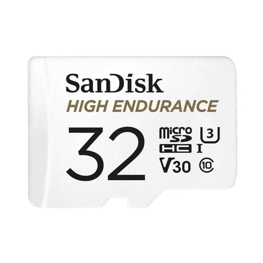  SanDisk High Endurance Video MicroSDXC Card 32GB – durable memory card for dash cams and home monitoring systems