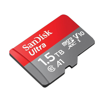 SanDisk Ultra microSDXC UHS-I Memory Card with SD Adapter – C10, A1, Full HD