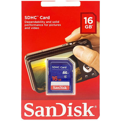 10 Pack 16 GB SanDisk SDXC Class 4 SD Memory Card – C4, Everyday Storage Compatible
