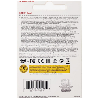 10 Pack 16 GB SanDisk SDXC Class 4 SD Memory Card – C4, Everyday Storage Compatible
