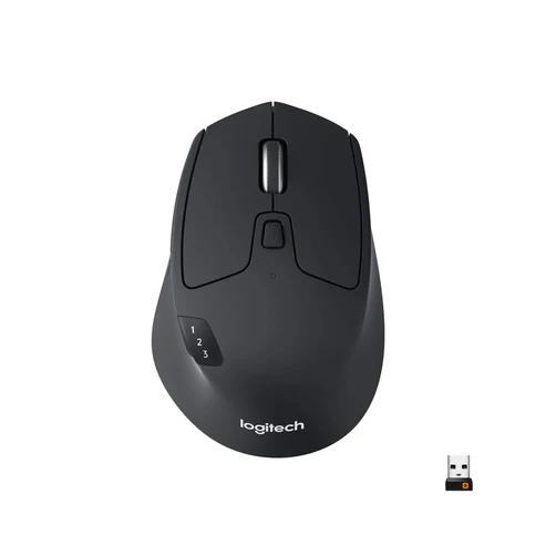 Logitech M720 Triathlon Wireless, Multi-Device Mouse for PC, Mac and Laptops