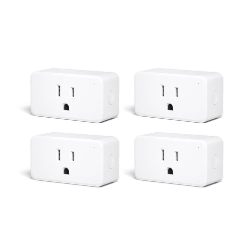 ThirdReality Zigbee Smart Plug 4-Pack with real-time energy monitoring and timer function